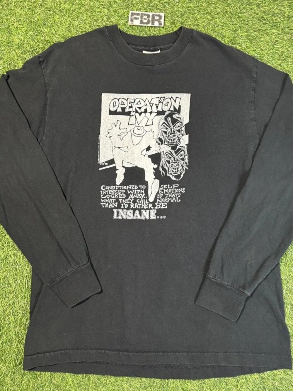 Vintage Operation Ivy Long- Sleeve Band Tee